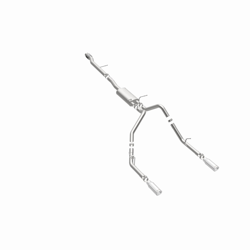 Chevrolet Silverado Performance Exhaust - Dual Split Rear Exit - Magnaflow - Cat Back Street Series - 2014