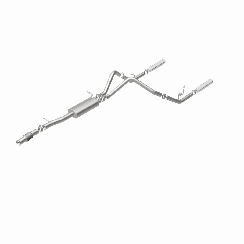 Chevrolet Silverado Performance Exhaust - Rear - Magnaflow - Cat Back, Dual Split Rear Exit - 2014