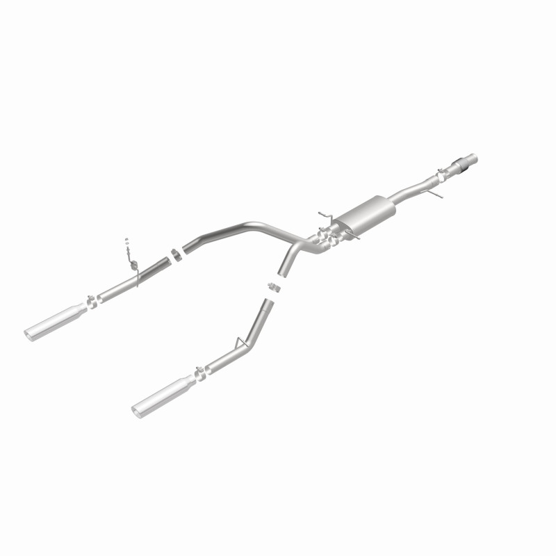 Chevrolet Silverado Performance Exhaust - Rear - Magnaflow - Cat Back, Dual Split Rear Exit - 2014
