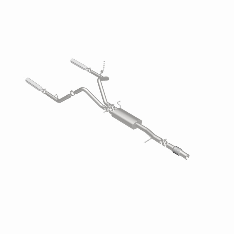 Chevrolet Silverado Performance Exhaust - Rear - Magnaflow - Cat Back, Dual Split Rear Exit - 2014