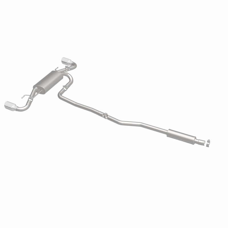 Mazda 3 Performance Exhaust - Rear - Magnaflow - Cat Back Single Rear Exit - Polished - `14-`18