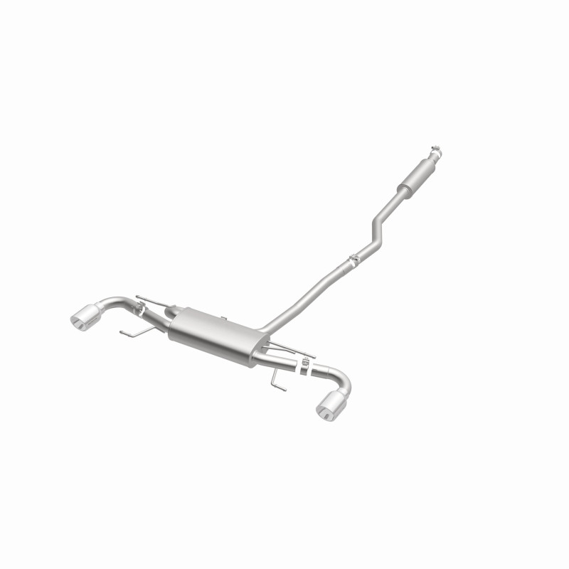 Mazda 3 Performance Exhaust - Rear - Magnaflow - Cat Back Single Rear Exit - Polished - `14-`18