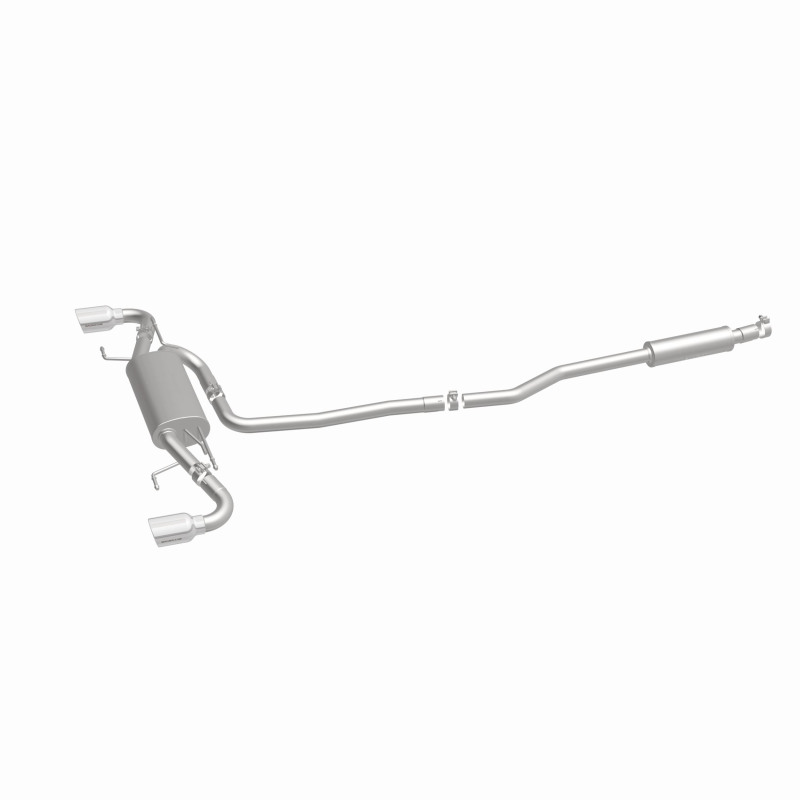 Mazda 3 Performance Exhaust - Rear - Magnaflow - Cat Back Single Rear Exit - Polished - `14-`18