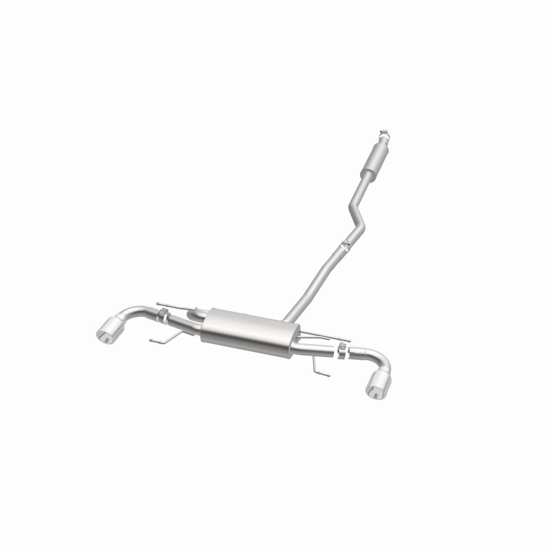 Mazda 3 Performance Exhaust - Rear - Magnaflow - Cat Back Single Rear Exit - Polished - `14-`18