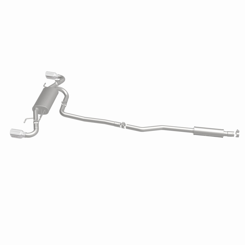 Mazda 3 Performance Exhaust - Rear - Magnaflow - Cat Back Single Rear Exit - Polished - `14-`18