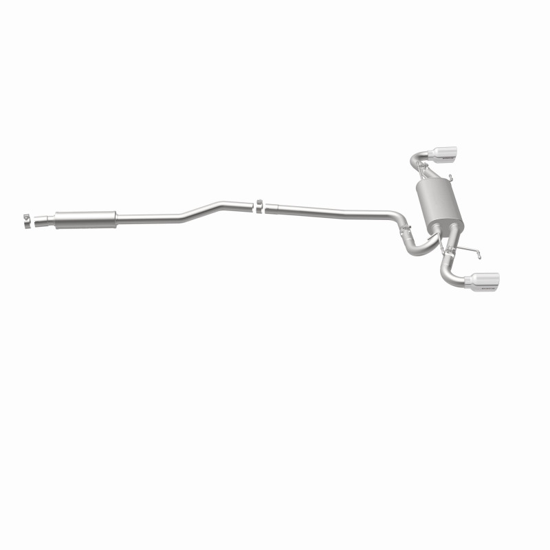 Mazda 3 Performance Exhaust - Rear - Magnaflow - Cat Back Single Rear Exit - Polished - `14-`18