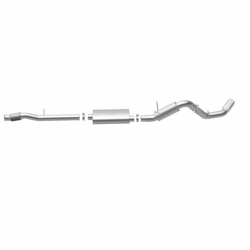 Chevrolet Silverado Performance Exhaust - Single Rear Exit - Magnaflow - Cat Back, Street Series - 2014