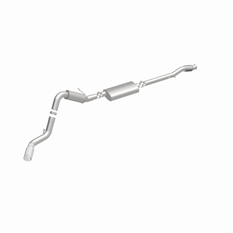 Chevrolet Silverado Performance Exhaust - Single Rear Exit - Magnaflow - Cat Back, Street Series - 2014