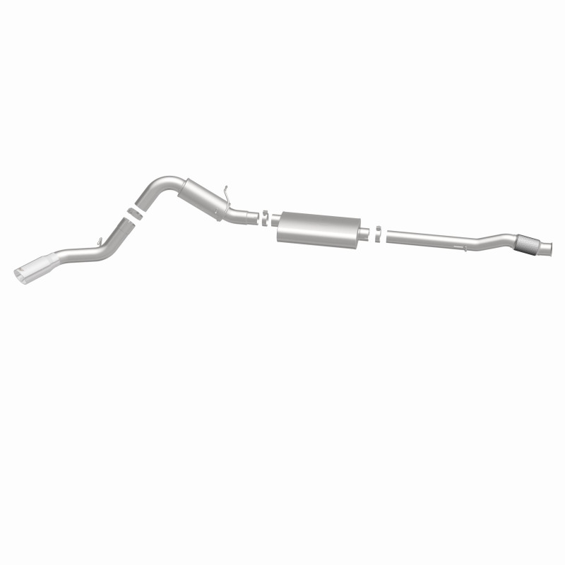 Chevrolet Silverado Performance Exhaust - Single Rear Exit - Magnaflow - Cat Back, Street Series - 2014