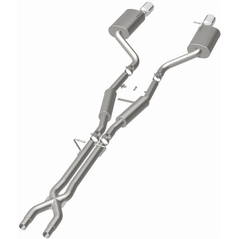 Audi A4 Quattro Performance Exhaust - Rear - Magnaflow - Touring Cat-Back Dual Split Rear Exit - `05-`08