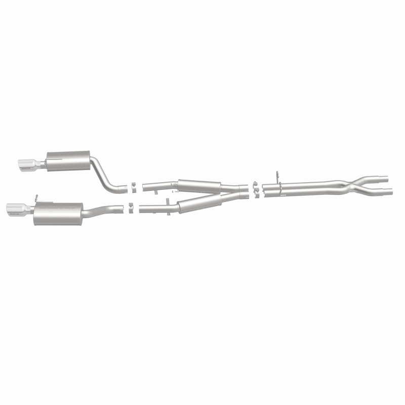 Audi A4 Quattro Performance Exhaust - Rear - Magnaflow - Touring Cat-Back Dual Split Rear Exit - `05-`08