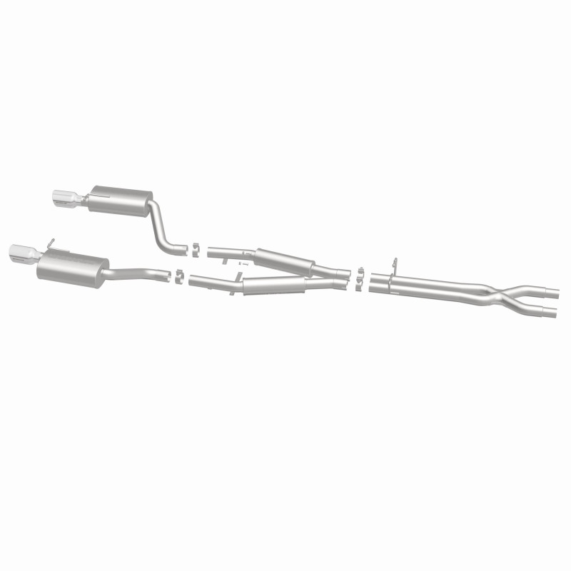 Audi A4 Quattro Performance Exhaust - Rear - Magnaflow - Touring Cat-Back Dual Split Rear Exit - `05-`08