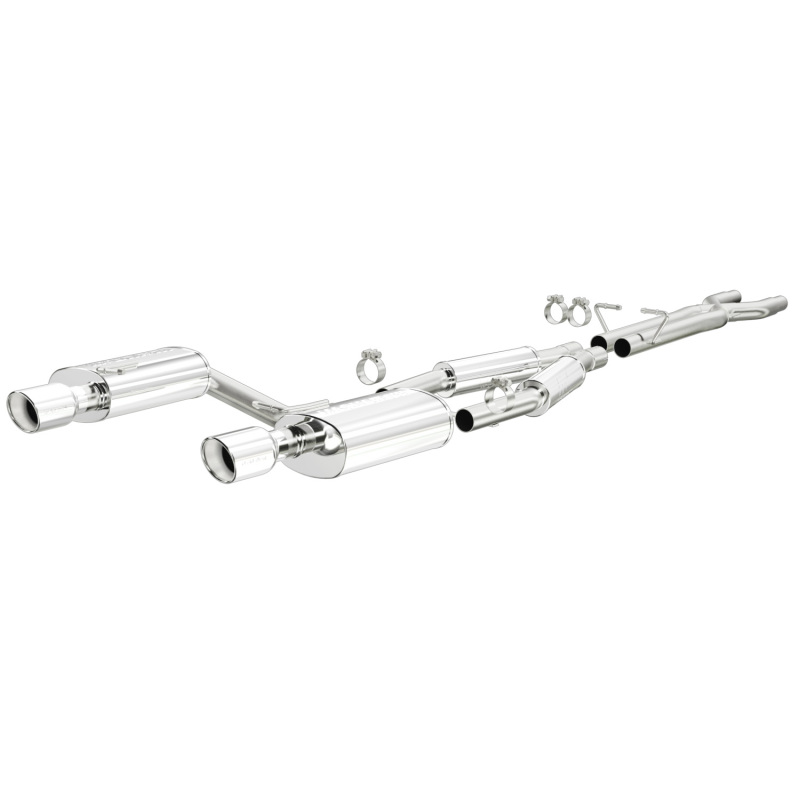 Audi A4 Quattro Performance Exhaust - Rear - Magnaflow - Touring Cat-Back Dual Split Rear Exit - `05-`08