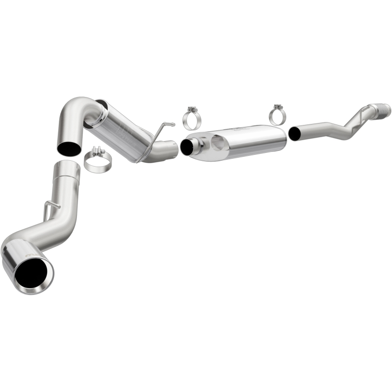 Chevrolet Silverado 1500 Performance Exhaust - Single Rear Exit - Magnaflow - Street Series Cat Back - 2014