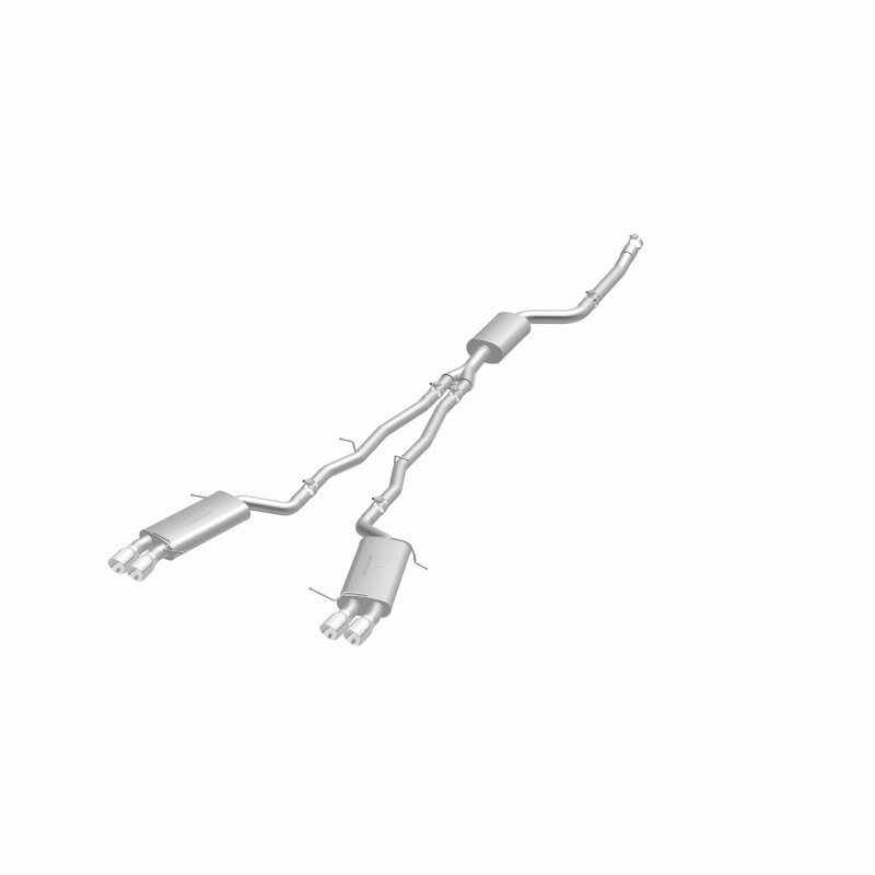 BMW 535I Performance Exhaust - Quad Split Rear Exit - Magnaflow - Touring Series Cat Back - Polished - `13-`16