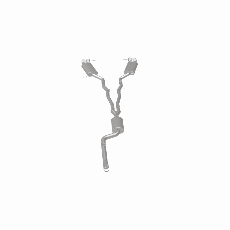 BMW 535I Performance Exhaust - Quad Split Rear Exit - Magnaflow - Touring Series Cat Back - Polished - `13-`16