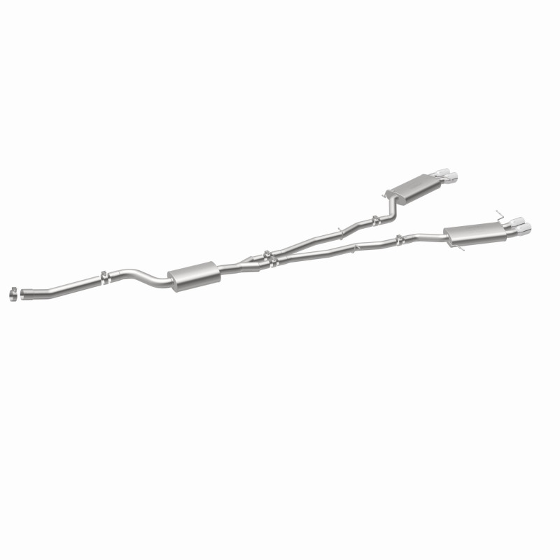 BMW 535I Performance Exhaust - Quad Split Rear Exit - Magnaflow - Touring Series Cat Back - Polished - `13-`16