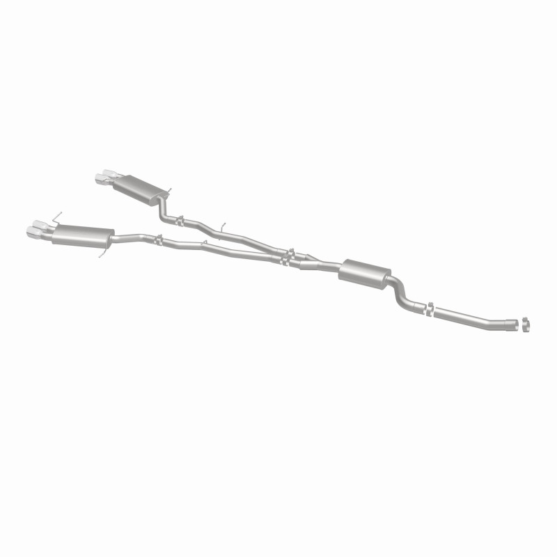 BMW 535I Performance Exhaust - Quad Split Rear Exit - Magnaflow - Touring Series Cat Back - Polished - `13-`16