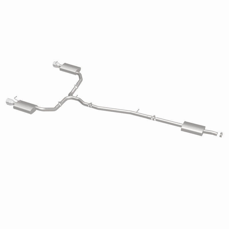 Ford Flex Performance Exhaust - Rear - Magnaflow - Street Series Cat Back, Dual Split Rear Exit - Polished - `13-`19