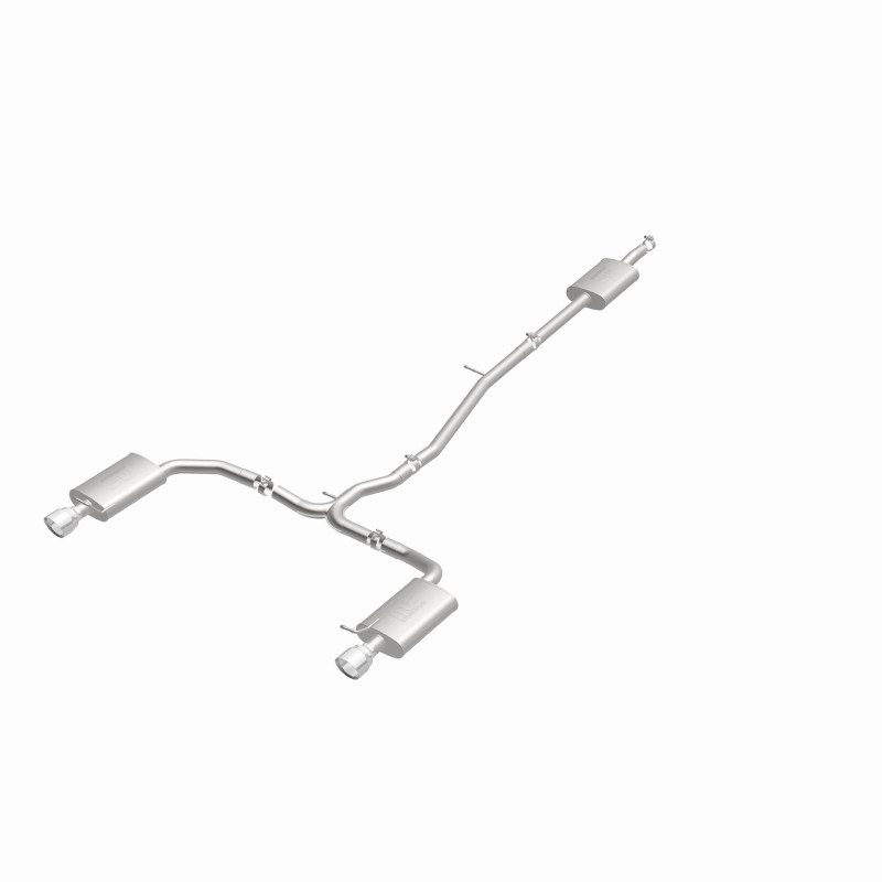 Ford Flex Performance Exhaust - Rear - Magnaflow - Street Series Cat Back, Dual Split Rear Exit - Polished - `13-`19