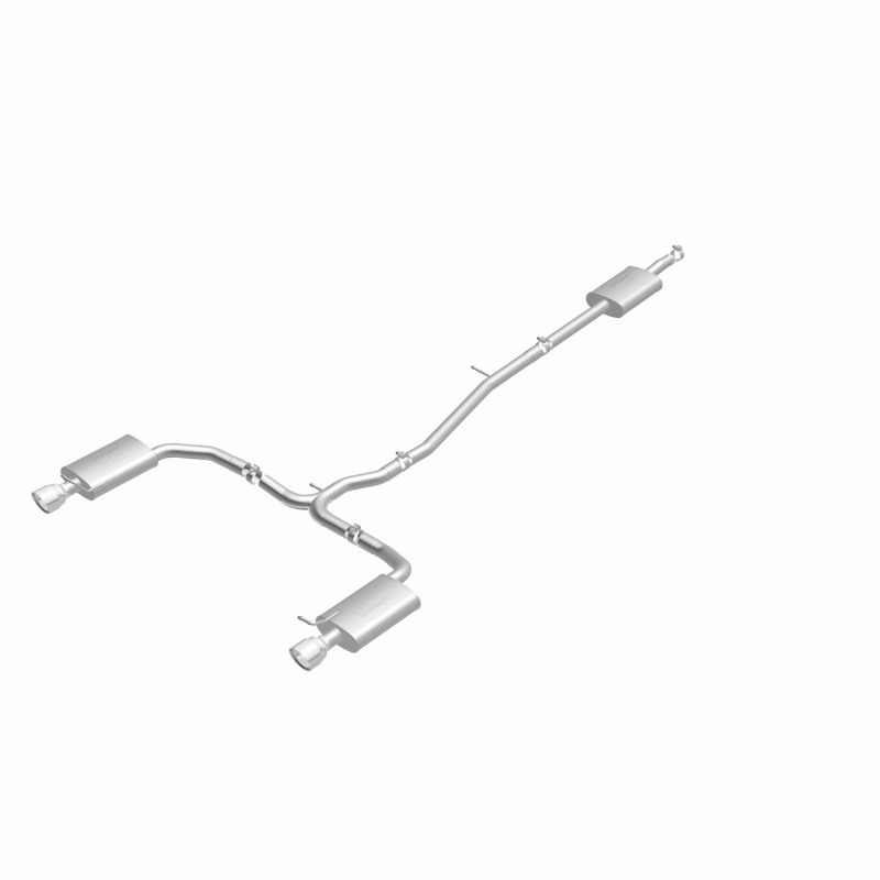 Ford Flex Performance Exhaust - Rear - Magnaflow - Street Series Cat Back, Dual Split Rear Exit - Polished - `13-`19