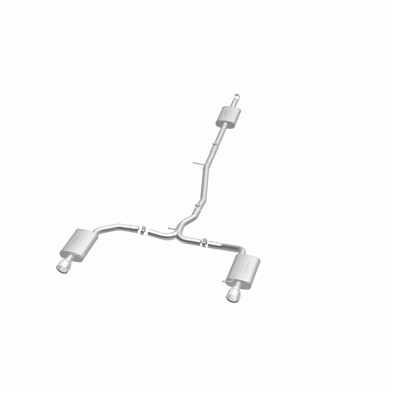 Ford Flex Performance Exhaust - Rear - Magnaflow - Street Series Cat Back, Dual Split Rear Exit - Polished - `13-`19