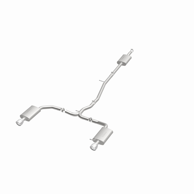 Ford Flex Performance Exhaust - Rear - Magnaflow - Street Series Cat Back, Dual Split Rear Exit - Polished - `13-`19