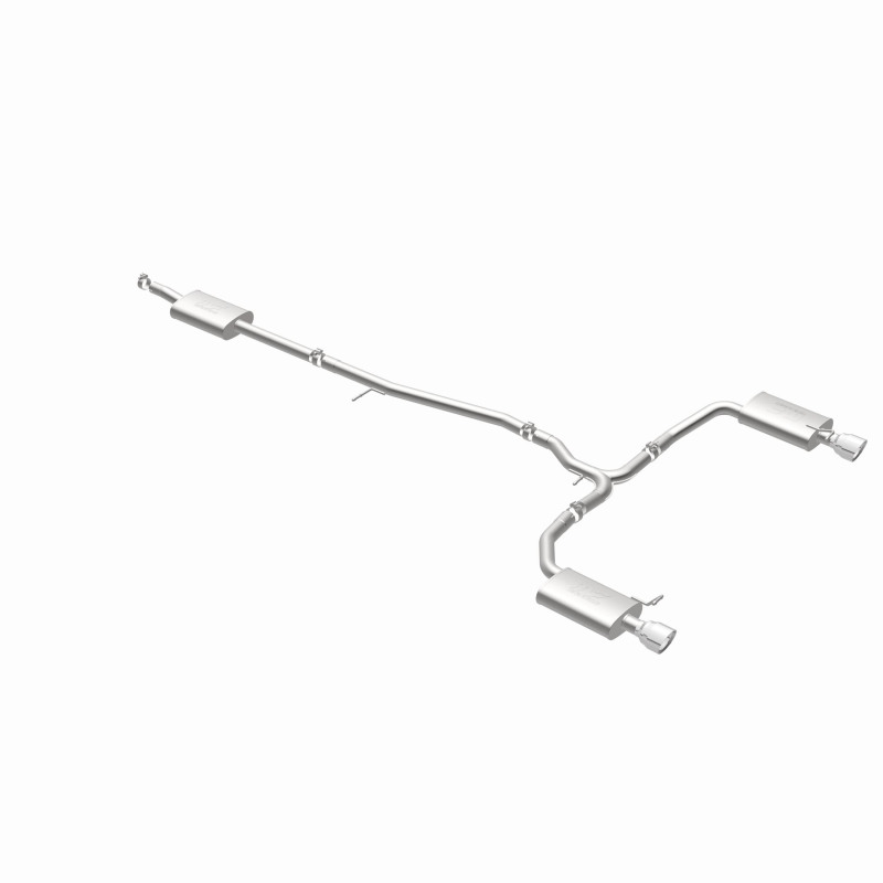 Ford Flex Performance Exhaust - Rear - Magnaflow - Street Series Cat Back, Dual Split Rear Exit - Polished - `13-`19