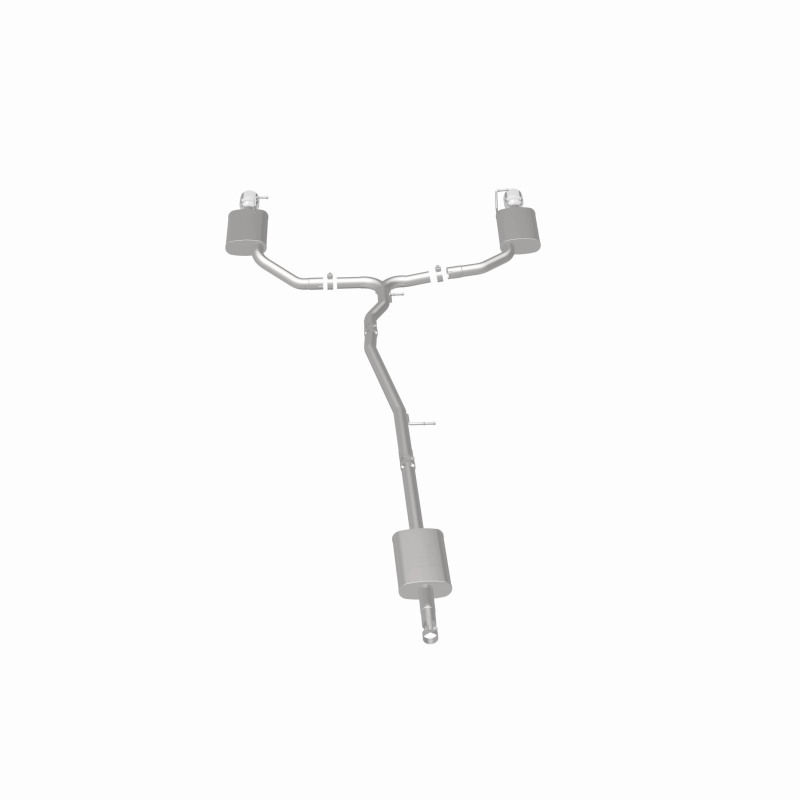 Ford Flex Performance Exhaust - Rear - Magnaflow - Street Series Cat Back, Dual Split Rear Exit - Polished - `13-`19