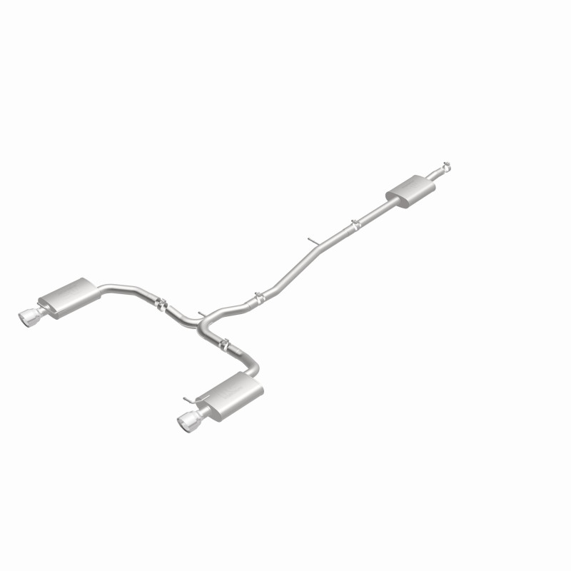 Ford Flex Performance Exhaust - Rear - Magnaflow - Street Series Cat Back, Dual Split Rear Exit - Polished - `13-`19