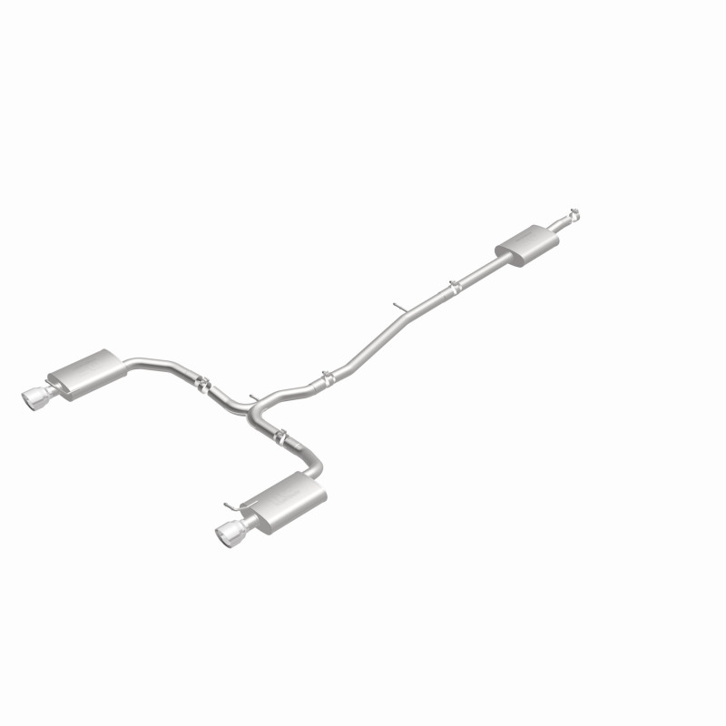 Ford Flex Performance Exhaust - Rear - Magnaflow - Street Series Cat Back, Dual Split Rear Exit - Polished - `13-`19