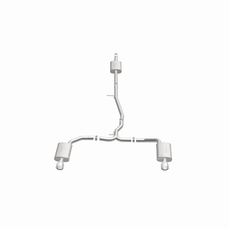 Ford Flex Performance Exhaust - Rear - Magnaflow - Street Series Cat Back, Dual Split Rear Exit - Polished - `13-`19