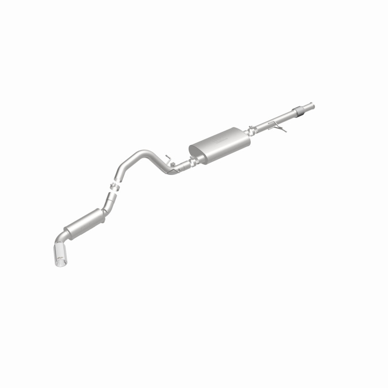 GMC Yukon Performance Exhaust - Single Passenger Side Rear - Magnaflow - Street Series Cat Back - Polished - 2015