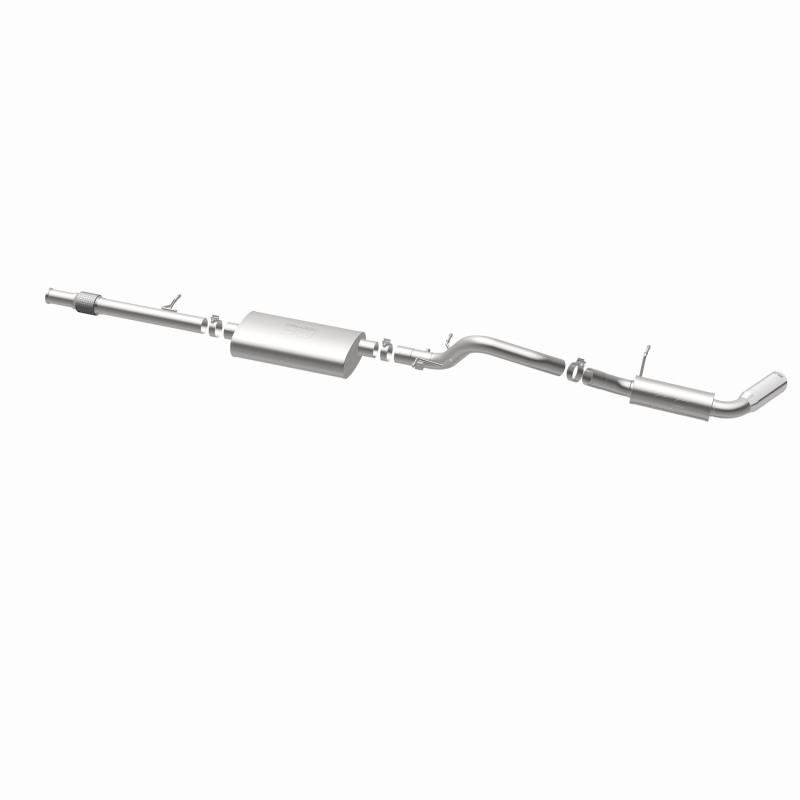 GMC Yukon Performance Exhaust - Single Passenger Side Rear - Magnaflow - Street Series Cat Back - Polished - 2015