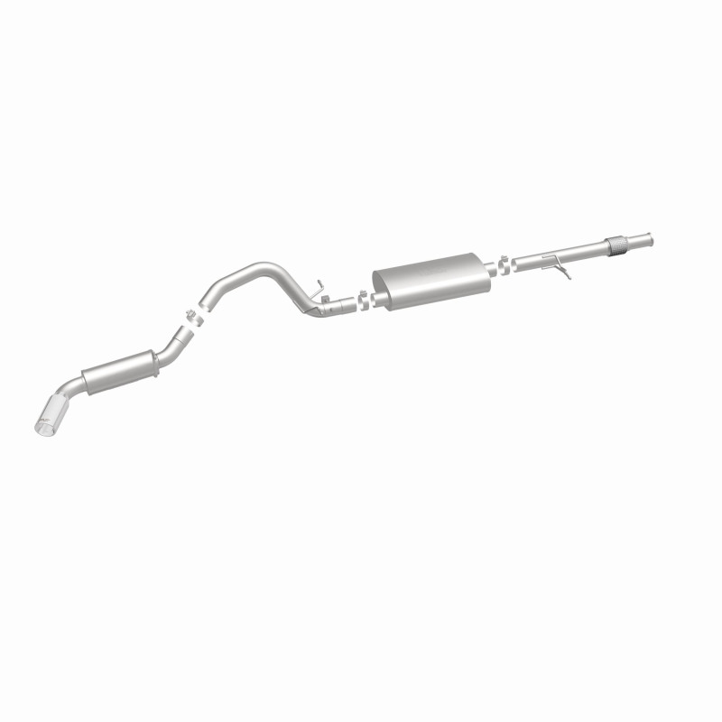 GMC Yukon Performance Exhaust - Single Passenger Side Rear - Magnaflow - Street Series Cat Back - Polished - 2015