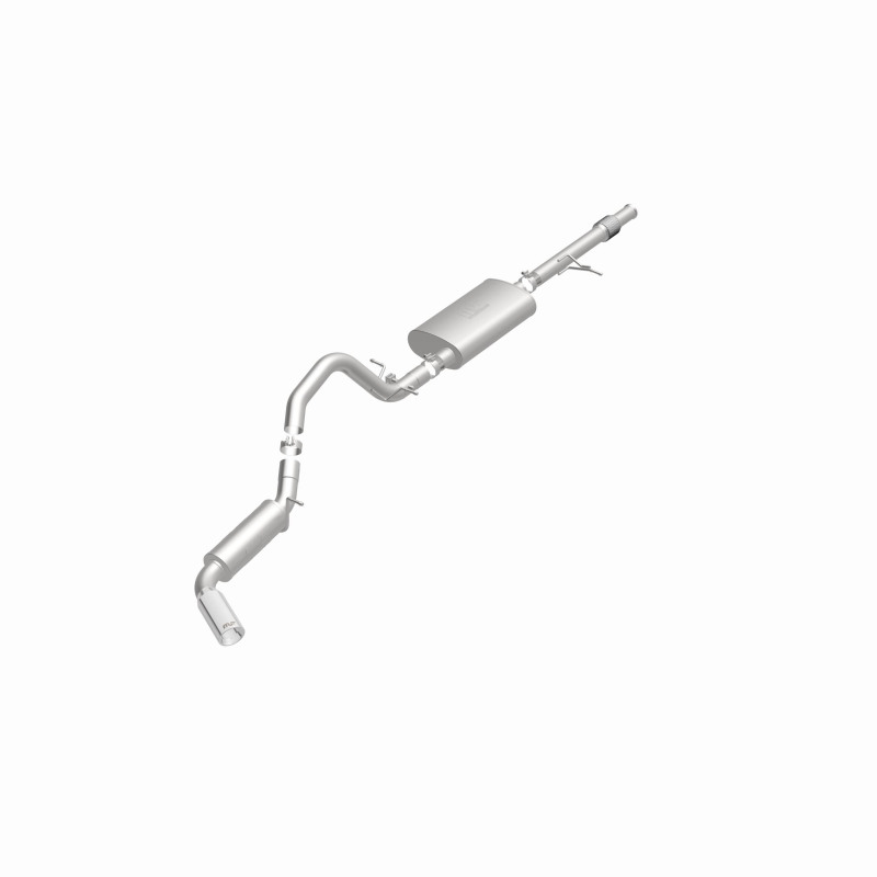 GMC Yukon Performance Exhaust - Single Passenger Side Rear - Magnaflow - Street Series Cat Back - Polished - 2015