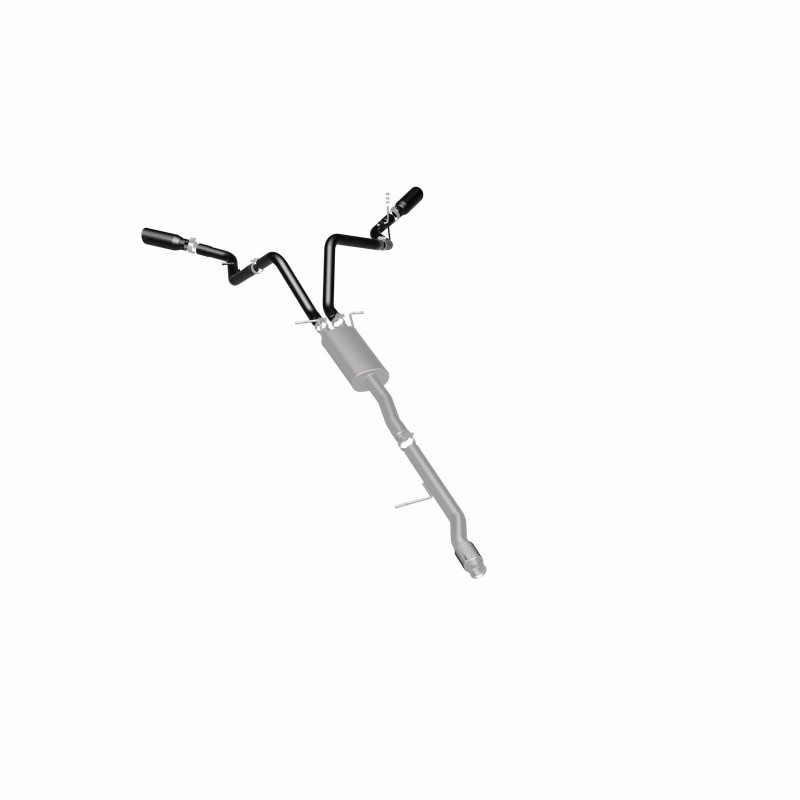 Chevrolet Silverado Performance Exhaust - Rear - Magnaflow - Cat Back - Black - `14-`15