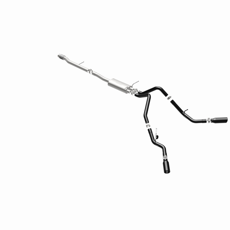 Chevrolet Silverado Performance Exhaust - Rear - Magnaflow - Cat Back - Black - `14-`15