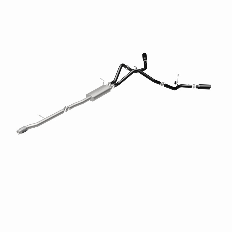 Chevrolet Silverado Performance Exhaust - Rear - Magnaflow - Cat Back - Black - `14-`15