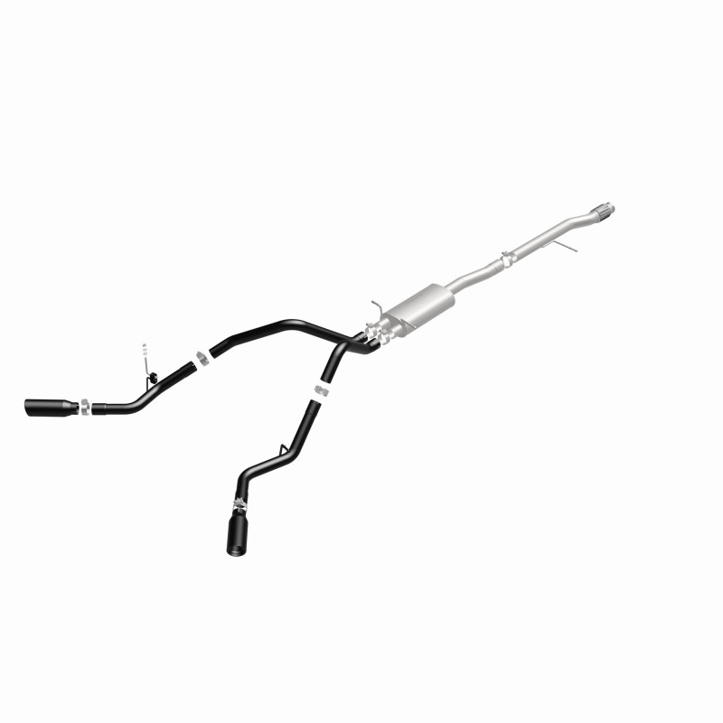 Chevrolet Silverado Performance Exhaust - Rear - Magnaflow - Cat Back - Black - `14-`15