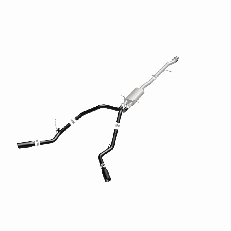 Chevrolet Silverado Performance Exhaust - Rear - Magnaflow - Cat Back - Black - `14-`15
