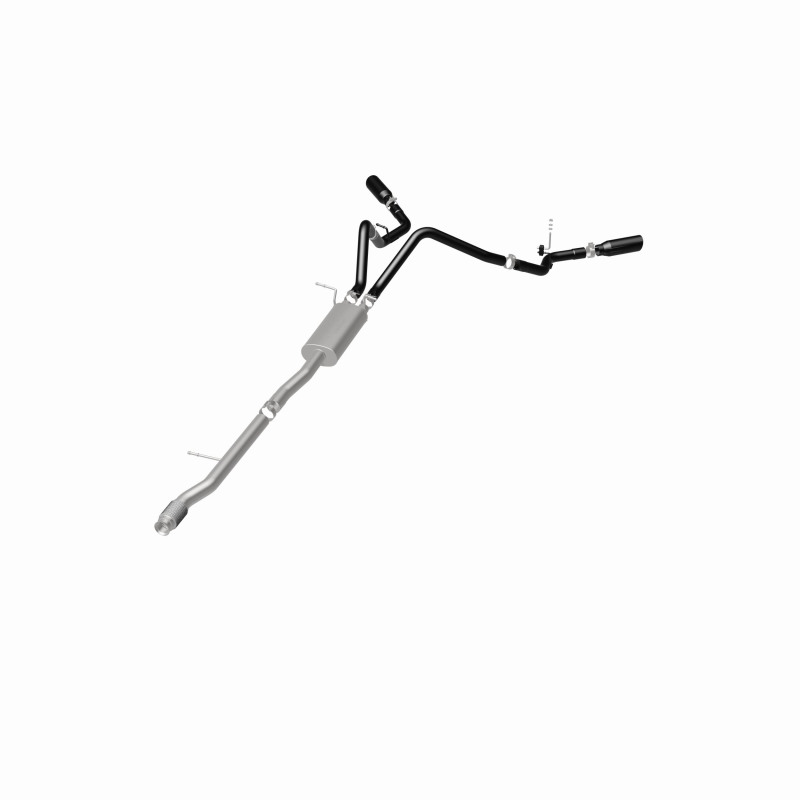 Chevrolet Silverado Performance Exhaust - Rear - Magnaflow - Cat Back - Black - `14-`15