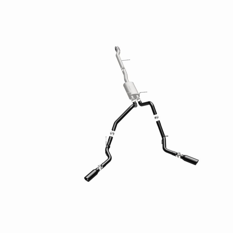 Chevrolet Silverado Performance Exhaust - Rear - Magnaflow - Cat Back - Black - `14-`15