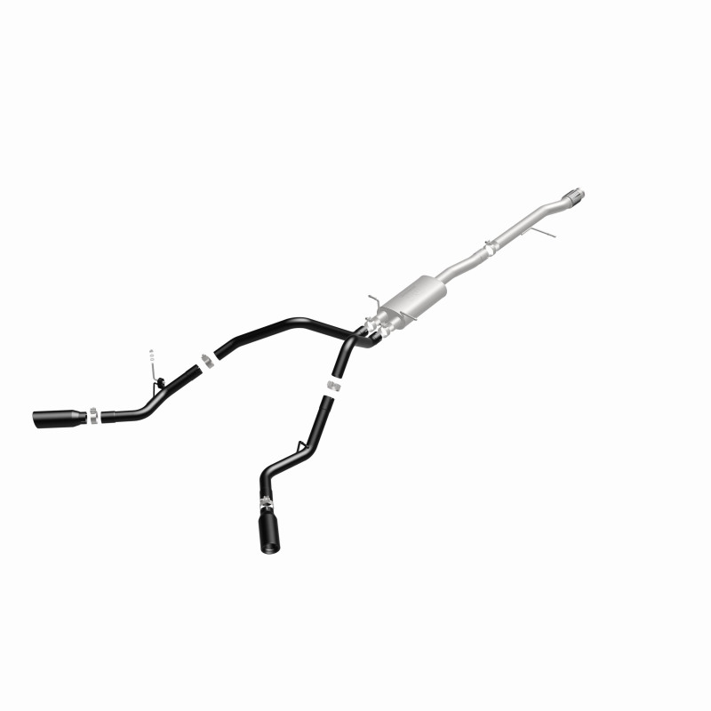 Chevrolet Silverado Performance Exhaust - Rear - Magnaflow - Cat Back - Black - `14-`15