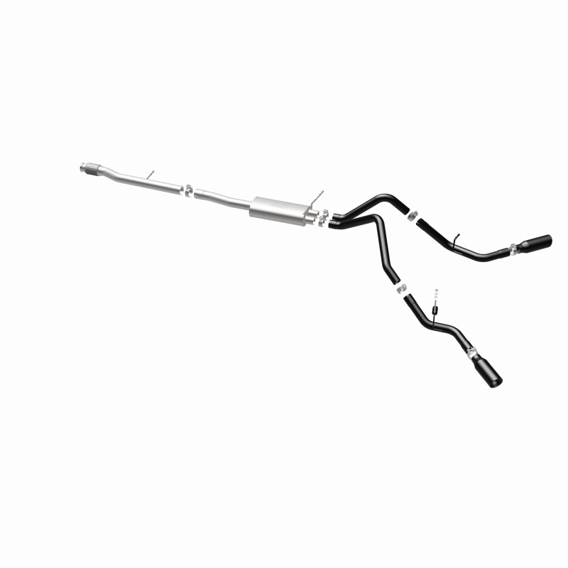 Chevrolet Silverado Performance Exhaust - Rear - Magnaflow - Cat Back - Black - `14-`15