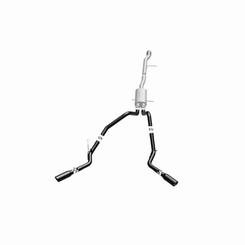 Chevrolet Silverado Performance Exhaust - Rear - Magnaflow - Cat Back - Black - `14-`15