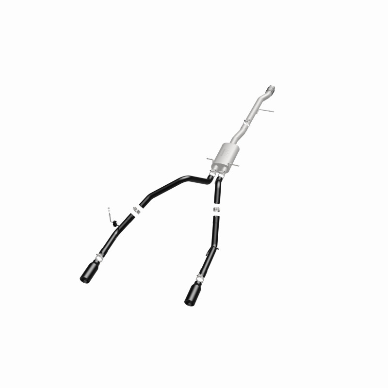 Chevrolet Silverado Performance Exhaust - Magnaflow - Cat Back, Street Series - Black - `14-`15