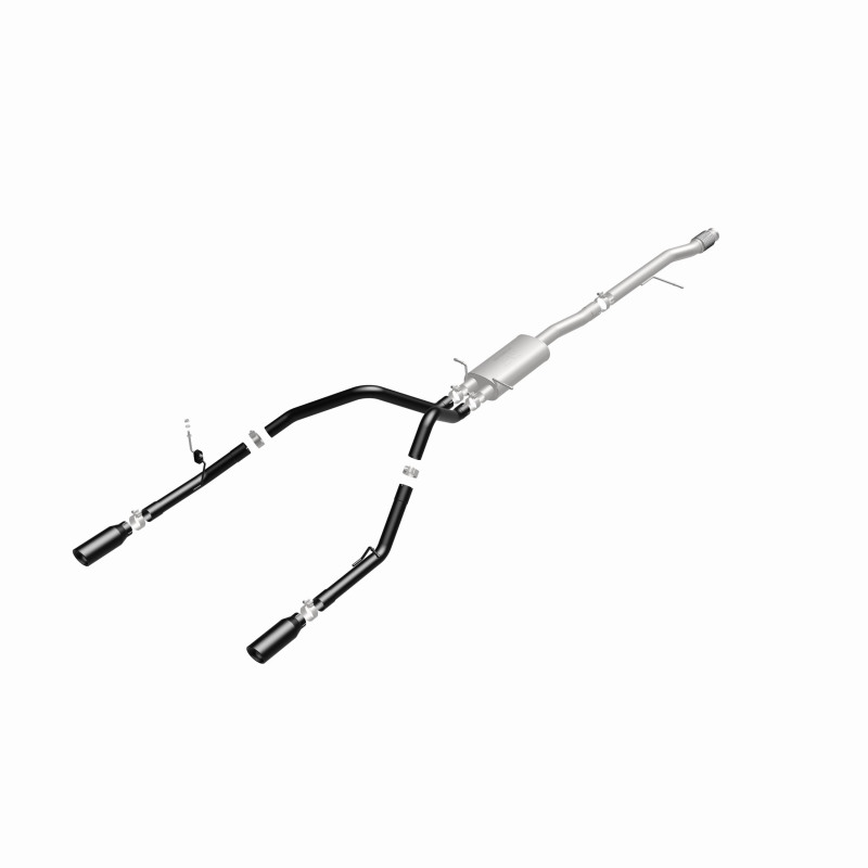 Chevrolet Silverado Performance Exhaust - Magnaflow - Cat Back, Street Series - Black - `14-`15