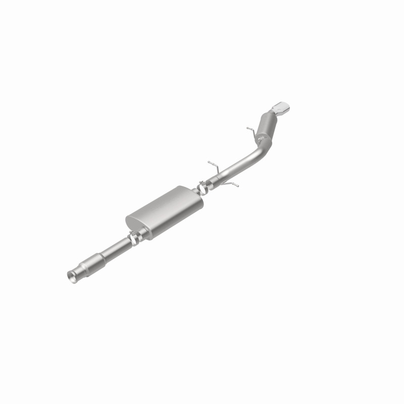 Cadillac Escalade Performance Exhaust - Single Straight Passenger Side Rear - Magnaflow - Street Series Cat-Back - Polished - `11-`12