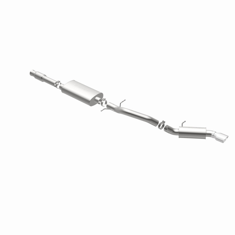 Cadillac Escalade Performance Exhaust - Single Straight Passenger Side Rear - Magnaflow - Street Series Cat-Back - Polished - `11-`12
